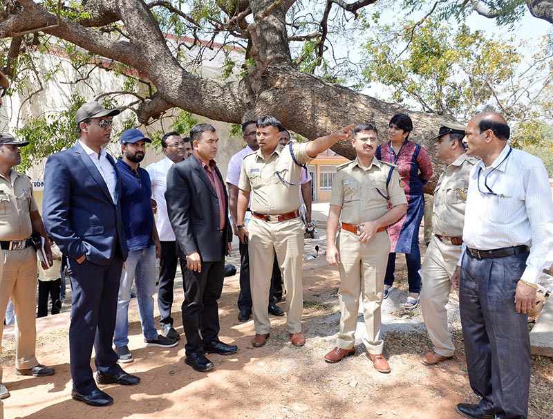 ಮೈಸೂರು: ಪ್ರಧಾನಿ ಮೋದಿ ಆಗಮನದ ಹಿನ್ನಲೆ; ಸ್ಥಳ ಪರಿಶೀಲನೆ ನಡೆಸಿದ ಎಸ್.ಪಿ.ಜಿ ತಂಡ
